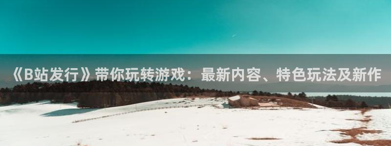 杏耀的所有小说：《B站发行》带你玩转游戏：最新内容、特色玩法及新作