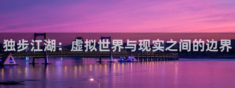 杏耀子文化创意有限公司：独步江湖：虚拟世界与现实之间的边界